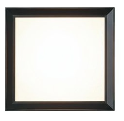 كلوب ليد معدن مربع أسود 18W