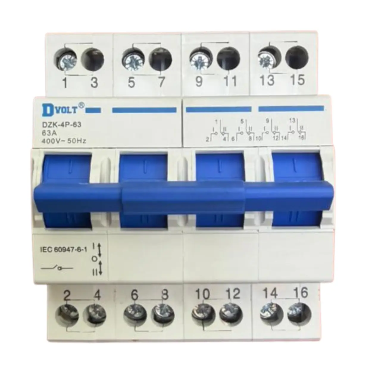 قاطع رباعي قلاب 63A